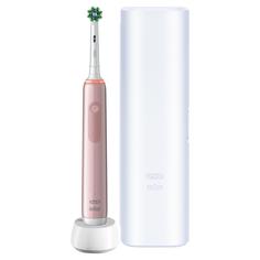 Электрическая зубная щетка Oral-B Pro 3 3500/D505.513.3X CrossAction розовая