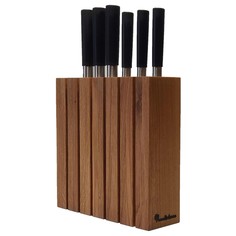 Подставка для ножей из дерева Woodinhome KS021UON