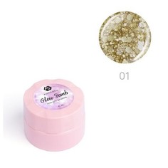 Гель ADRICOCO Glow Bomb №1 Золотой песок