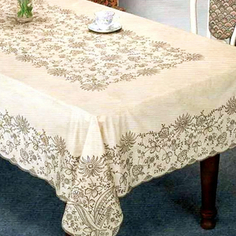 Скатерть ПВХ С371 120х150см EMBOSSED No Brand