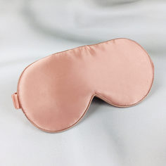 Маска для сна Luxe Silk M18222 розовая