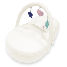 Люлька-кокон для новорожденного Farla Baby Shell Toys Молочный