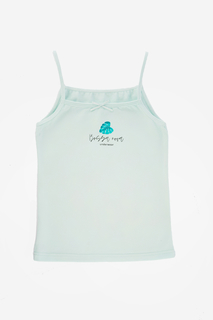 Хлопковая майка с принтом Bossa Nova 434ФН-157_2шт цв. голубой р. 116