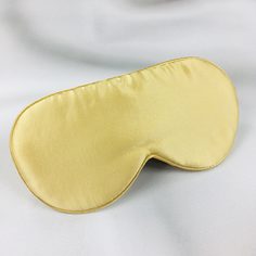 Маска для сна Luxe Silk M18088 золотая