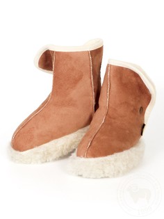 Домашние угги женские Alwero WOOLNITE/2 коричневые 35-36 RU