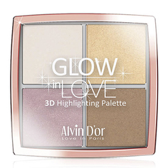 Хайлайтер для лица Alvin Dor Glow In Love, тон 01