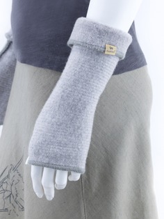 Митенки женские Alwero PULS WARMERS серые, р. S