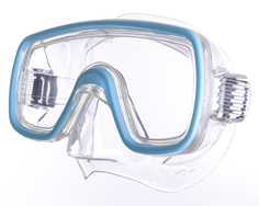 Маска для плавания Salvas Domino Md Mask голубая