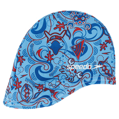 Шапочка для плавания Speedo Sea Squad Polyester Cap Jr blue