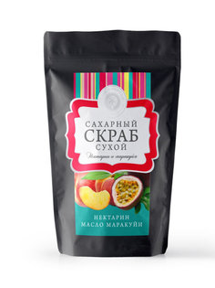 Скраб для тела Дом Природы «Нектарин и маракуйя», сахарный, 250 г