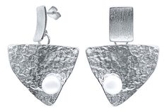 Серьги из серебра с жемчугом Silver Wings 02EA2159A-204