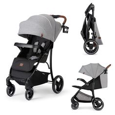 Коляска прогулочная Kinderkraft Cruiser LX Grey