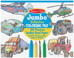 Раскраска «Транспорт» Melissa & Doug