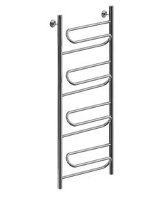 Полотенцесушитель водяной Aquanet Paolo 1000x500, хром