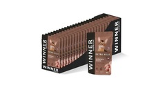 Влажный корм для кошек Winner Extra Meat, курица, 24шт по 80 гр
