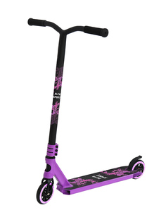 Трюковой самокат ALFA SPORT AS-1011pu, фиолетовый