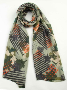 Палантин женский Venera 2704512 зеленый, 72х180 см