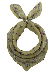 Шейный платок Venera 5601741-14 зеленый