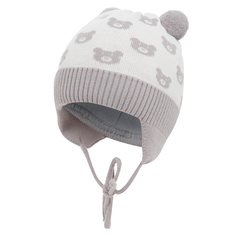 Шапка Чудо-кроха серый р.