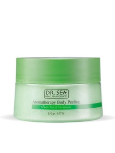 Ароматический пилинг для тела DR. SEA, Green Tea & Geranium, 350 г