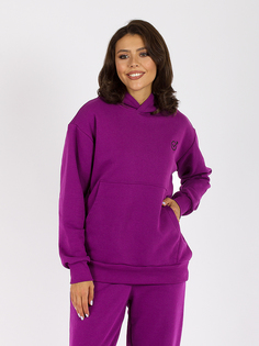 Худи женское DAIROS GD69301037 фиолетовое XL