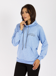 Худи женское DAIROS GD69301026 голубое S