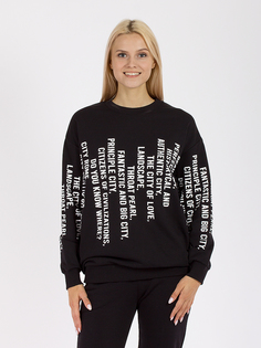 Свитшот женский DAIROS GD69301042 черный S