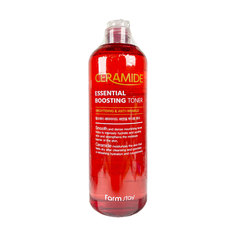 Укрепляющий тонер-бустер с керамидами FarmStay Ceramide Essential Boosting Toner (500 мл)