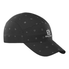 Кепка женская Salomon REFLECTIVE CAP черная, р. 54-58