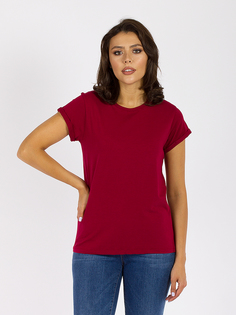Футболка женская DAIROS GD69301034 бордовая L