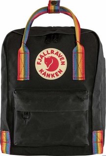 Рюкзак унисекс Fjallraven F23621 черный/радуга