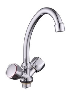 Смеситель для кухни с гайкой KDE-2020S-59, 1/2" (без подводки) Lucky TAP