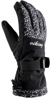 Перчатки Горные Viking 2020-21 Goves Tanuka Ski Lady Black (Inch (Дюйм):7)