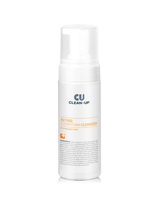 Пенка для проблемной и чувствительной кожи CU SKIN CLEAN-UP AV FREE Clean Foam Cleanser