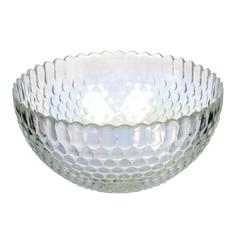 Салатник NinaGlass Роса перламутр 28 см