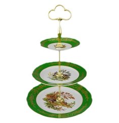 Этажерка 3-х ярусная Leander "Мэри-Энн Охота зелёная" 157767