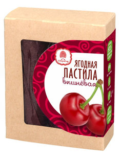 Ягодная пастила вишнёвая 100 г Сибирский кедр