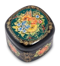 Шкатулка "Букет" 6,0х6,0 исп. Николаева Art East