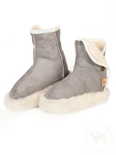 Домашние угги женские Alwero WOOLNITE/2 серые 35-36