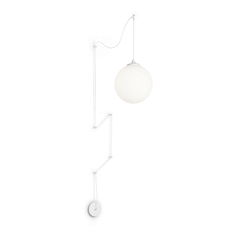 Светильник подвесной Ideal Lux Boa SP1 D30 макс.60Вт Е27 IP20 230В Металл/Стекло 160863