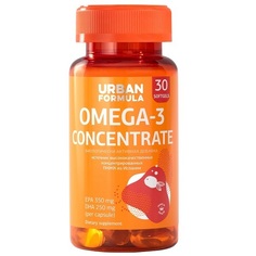 Омега-3 Urban Formula концентрат ДГК ЭПК капсулы 30 шт.