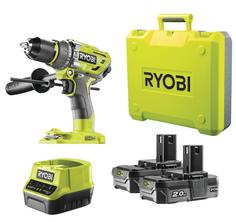 Бесщеточная ударная дрель-шуруповерт Ryobi ONE+ R18PD7-220B