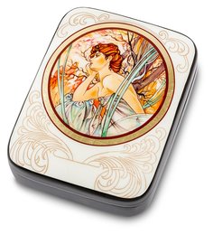 Шкатулка "Альфонс Муха" Силантьева Art East
