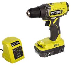 Дрель-шуруповерт Ryobi ONE+ R18DD2-120G