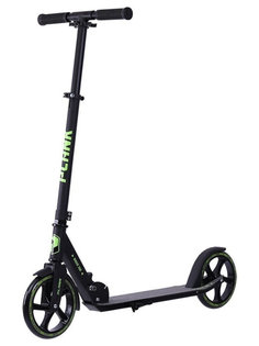 Самокат PLANK Magic 200(черный-зеленый)