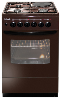 Комбинированная плита Лысьва ЭГ 1/3г01 М2С-2у Brown