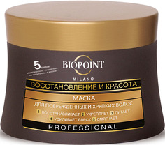 Маска Biopoint Восстановление и красота для поврежденных и хрупких волос 250мл