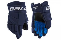 Хоккейные перчатки BAUER X S21 INT(13 / темно-синий/13) Бауэр