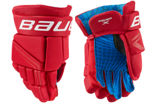 Перчатки хоккейные BAUER X S21 YTH детский(8 / красный/8) Бауэр