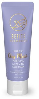Маска для лица Sefite Purple Clay